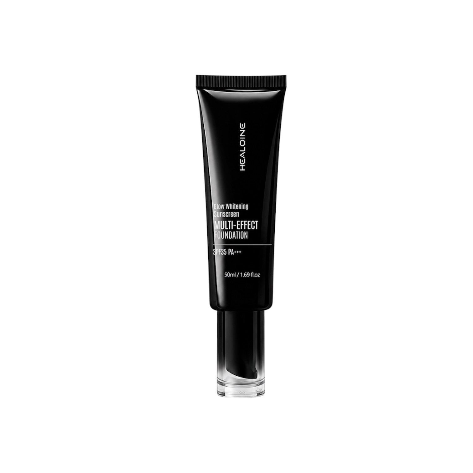韓國HEALOINE稀洛因 黑鑽亮白防曬水光粉底液SPF35 PA+++