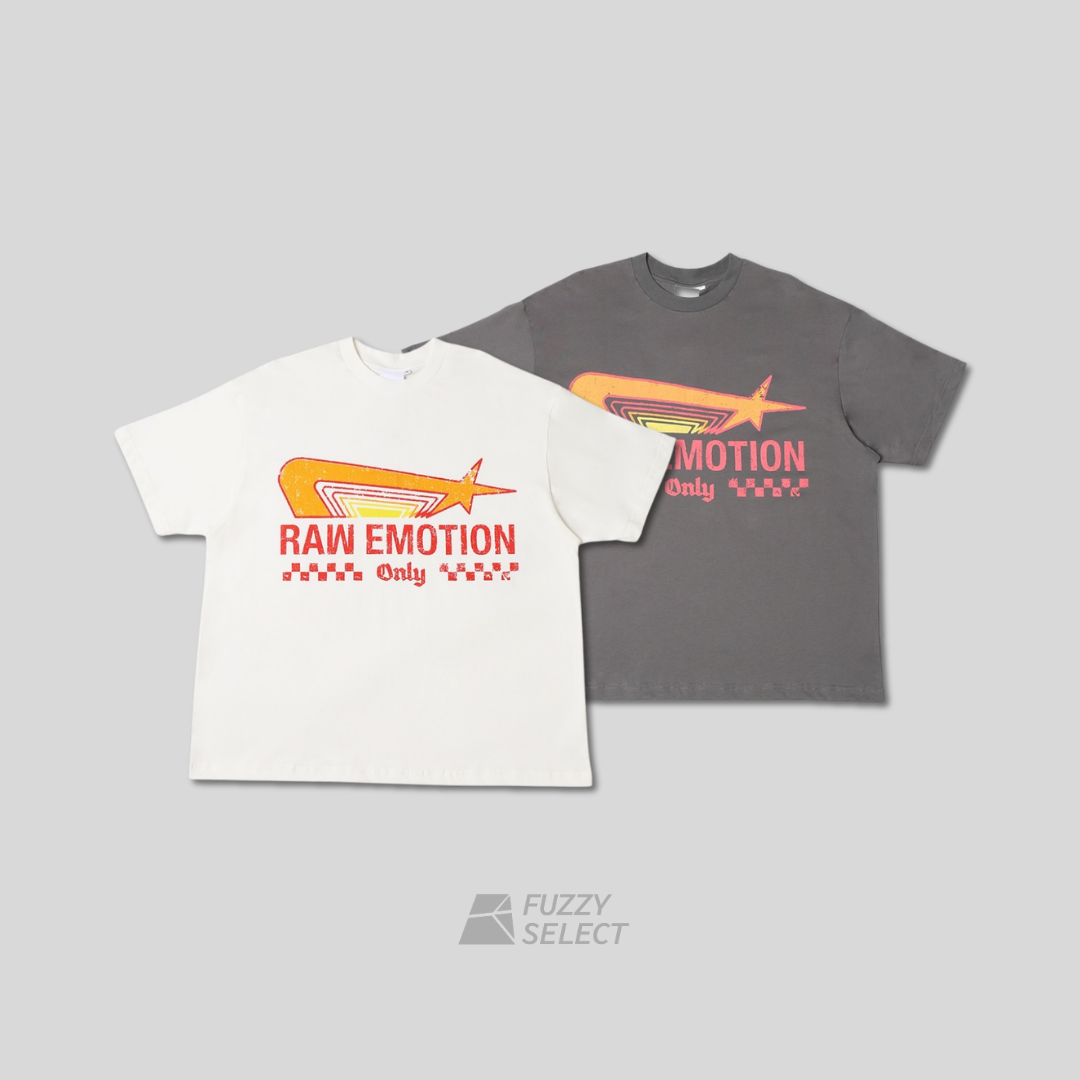 【逢甲 FUZZY】MTA Logo Raw Emotion Boxy Tee 星星 短袖 白色 碳灰 M26ST10