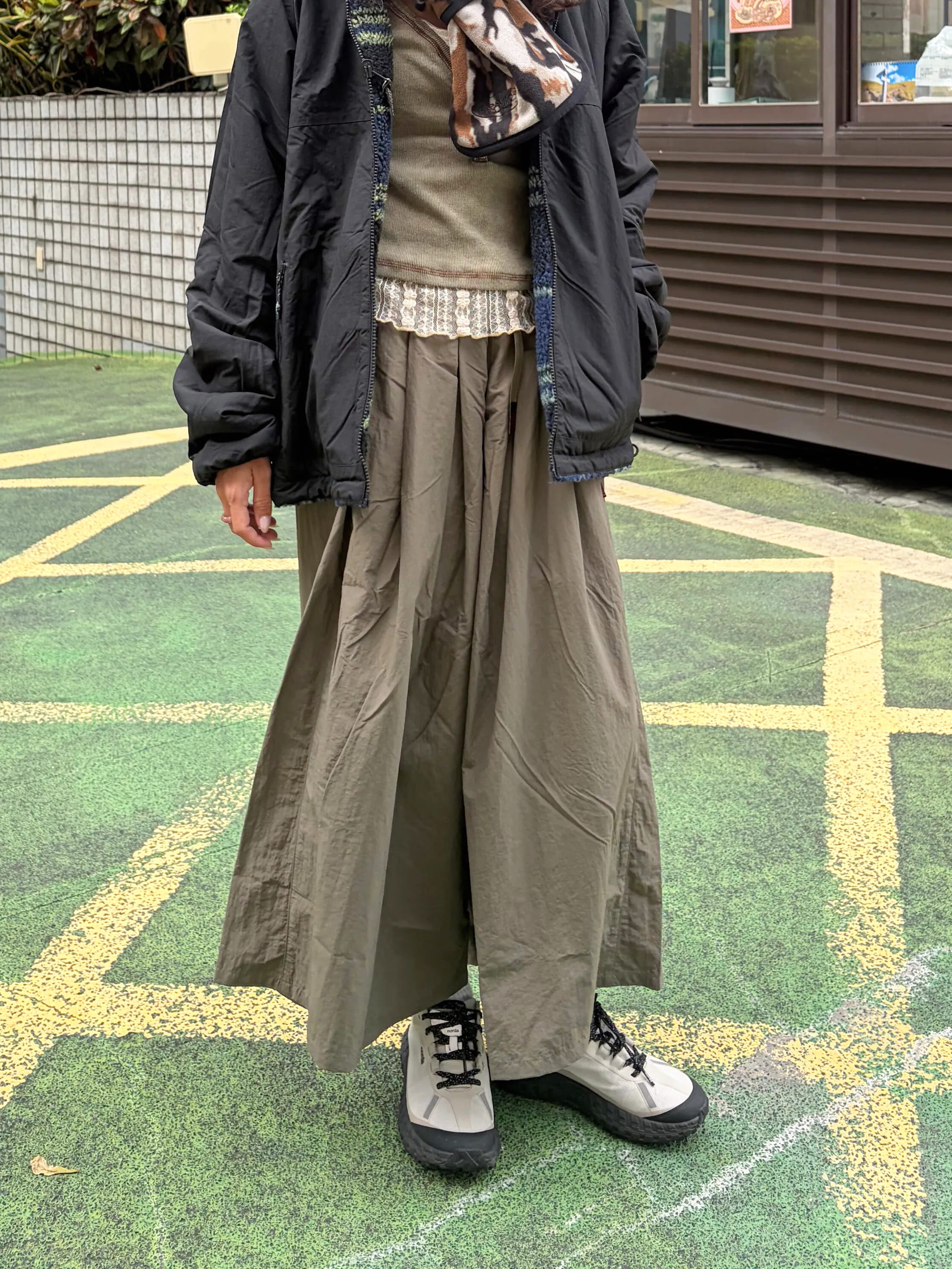 Gramicci NYLON FLARE PANT G2SW-SK034