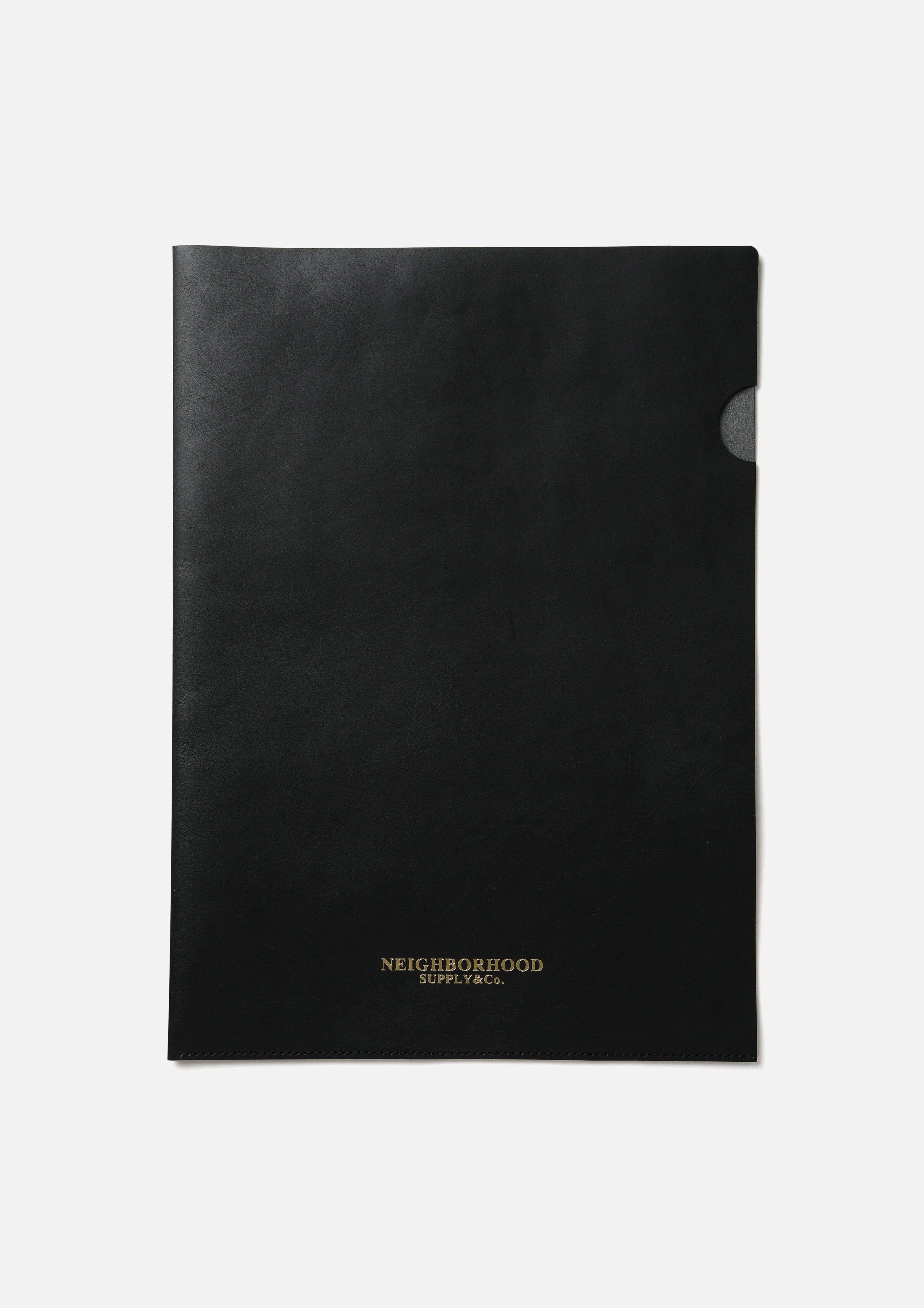 NEIGHBORHOOD LEATHER DOCUMENT CASE 牛皮資料夾