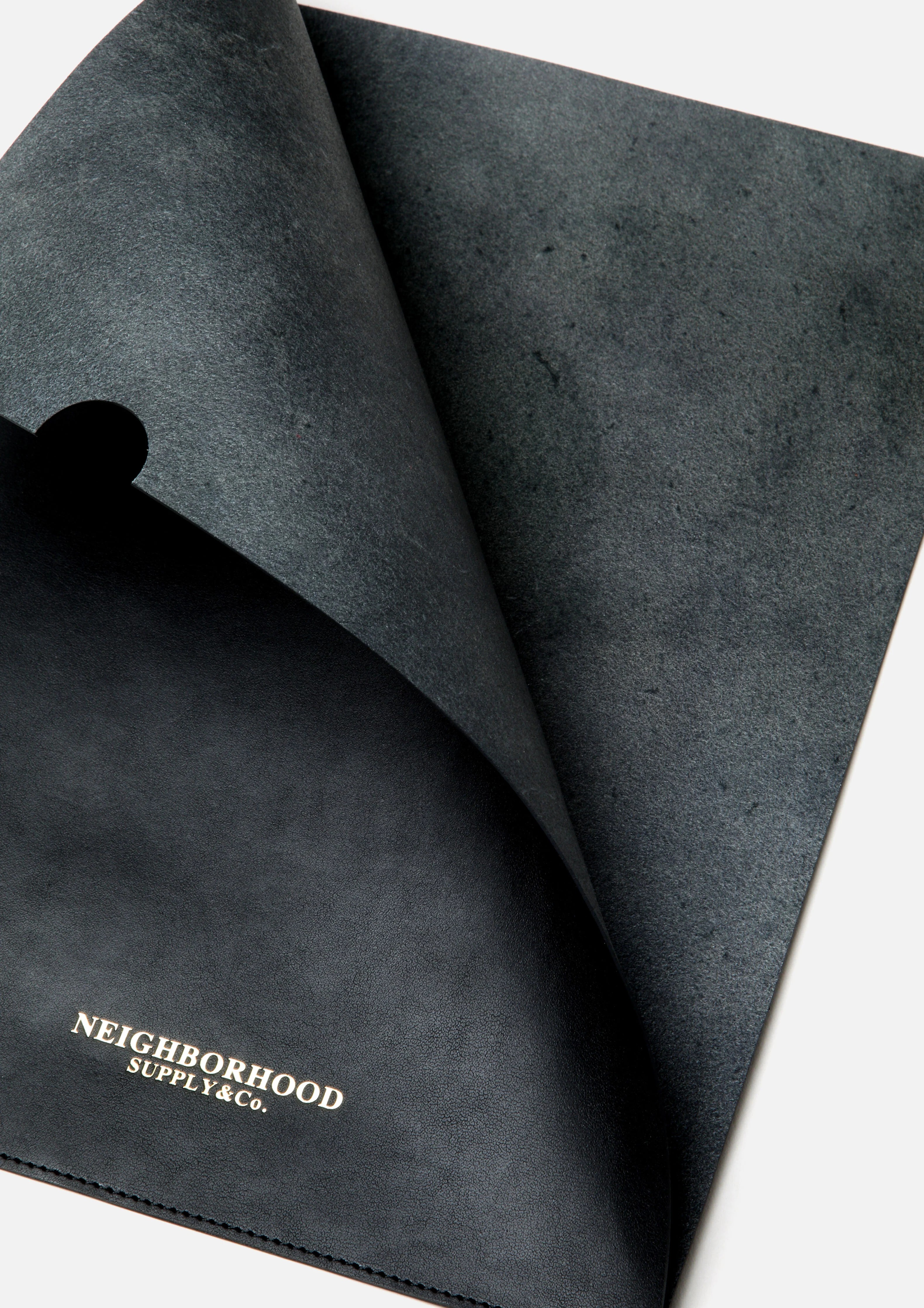 NEIGHBORHOOD LEATHER DOCUMENT CASE 牛皮資料夾