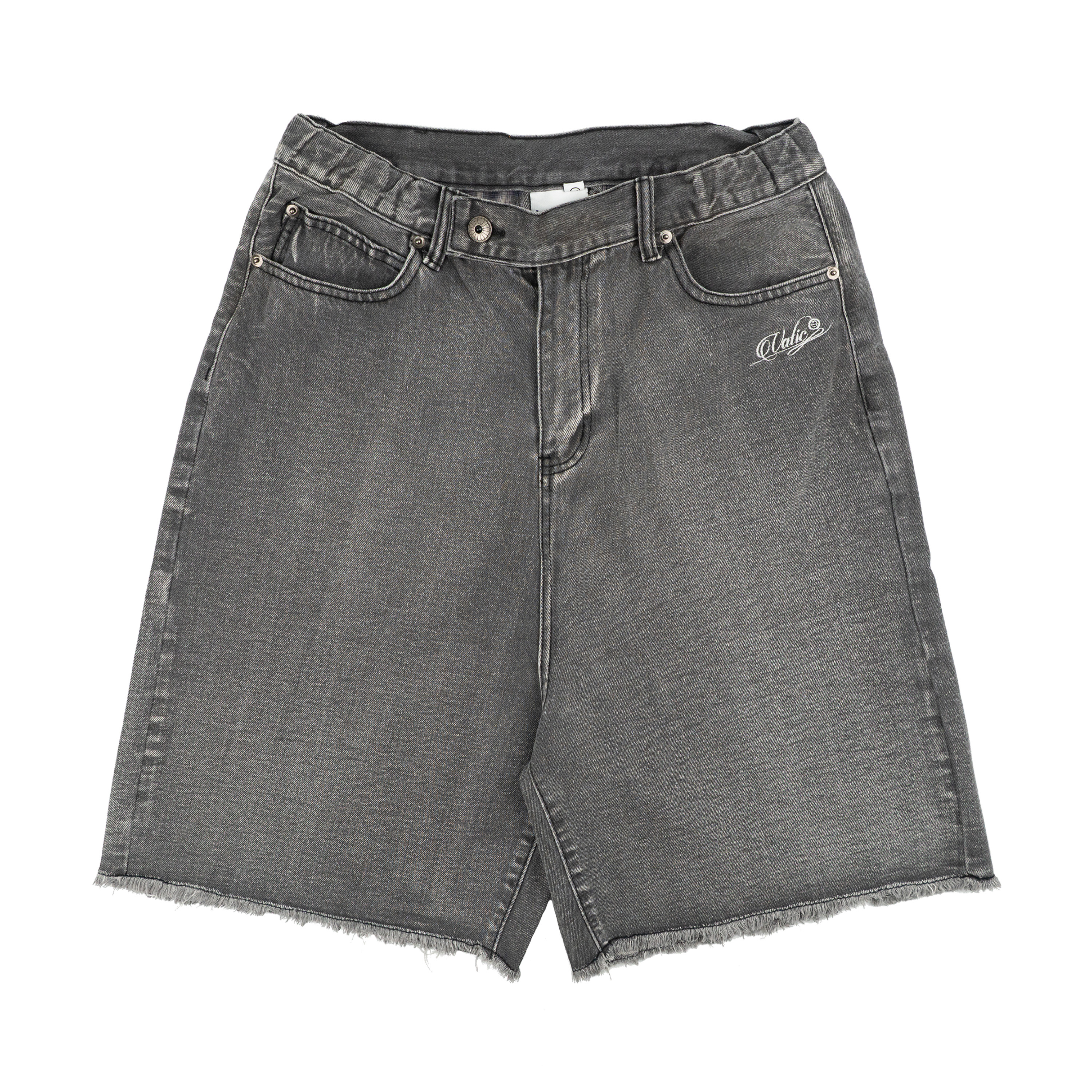 idealism x Vatic｜ID26998 - IDVC Raw Wash Jorts (Gray)