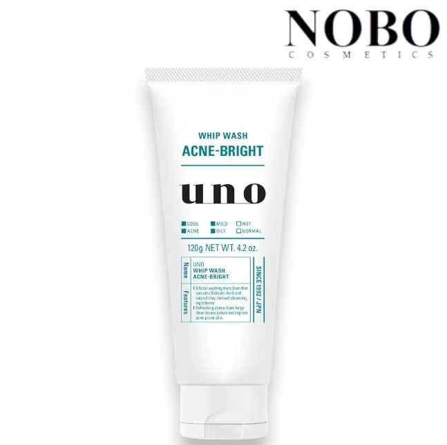 UNO! - Whip Wash Acne-Bright 120g (Parallel Import)