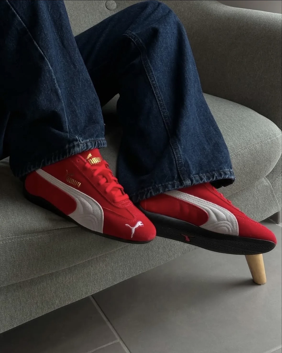 Puma Speedcat Ls High Risk Red 賽車鞋 Rosé朴彩英同款 麂皮 復古紅