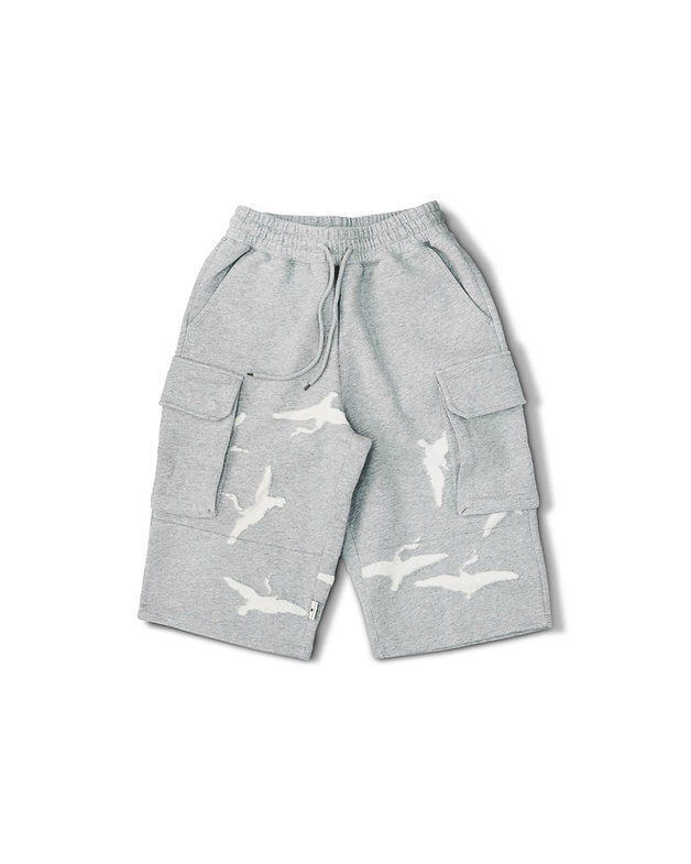 Club Stubborn x OldSoilism M47 Cropped Sweat Pants - Laser Crane Grey coming soon