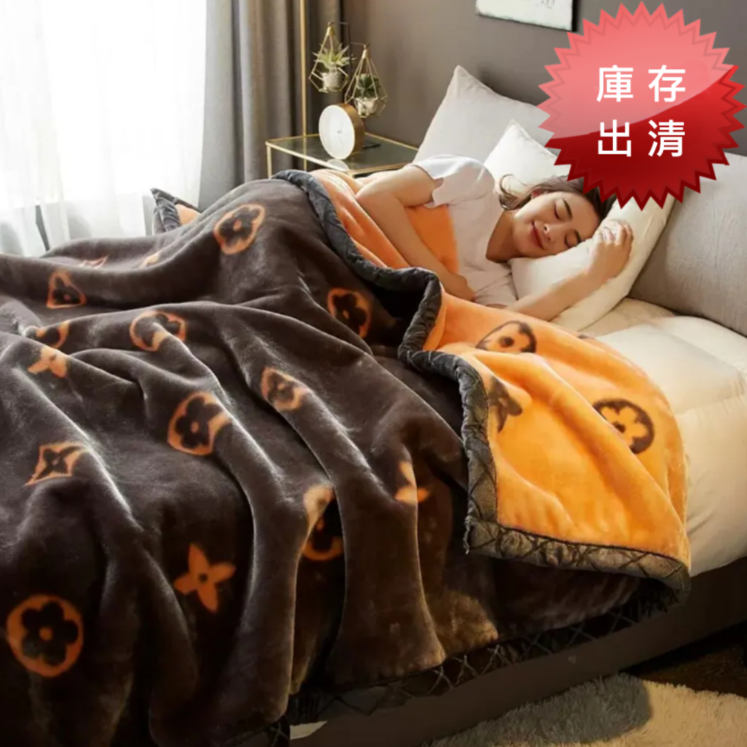 四季用拉舍爾雙面毛毯(出清款)