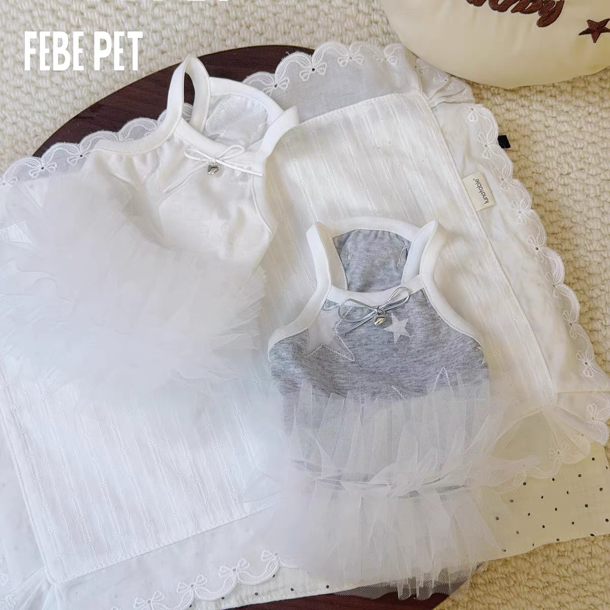 FEBEPET STAR TULLE BALLET SKIRT