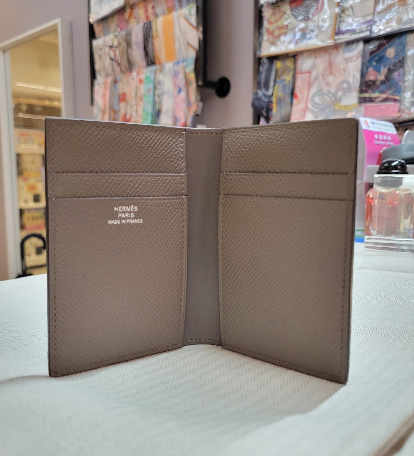 HERMES MC² Euclide card holder 8F ETAIN