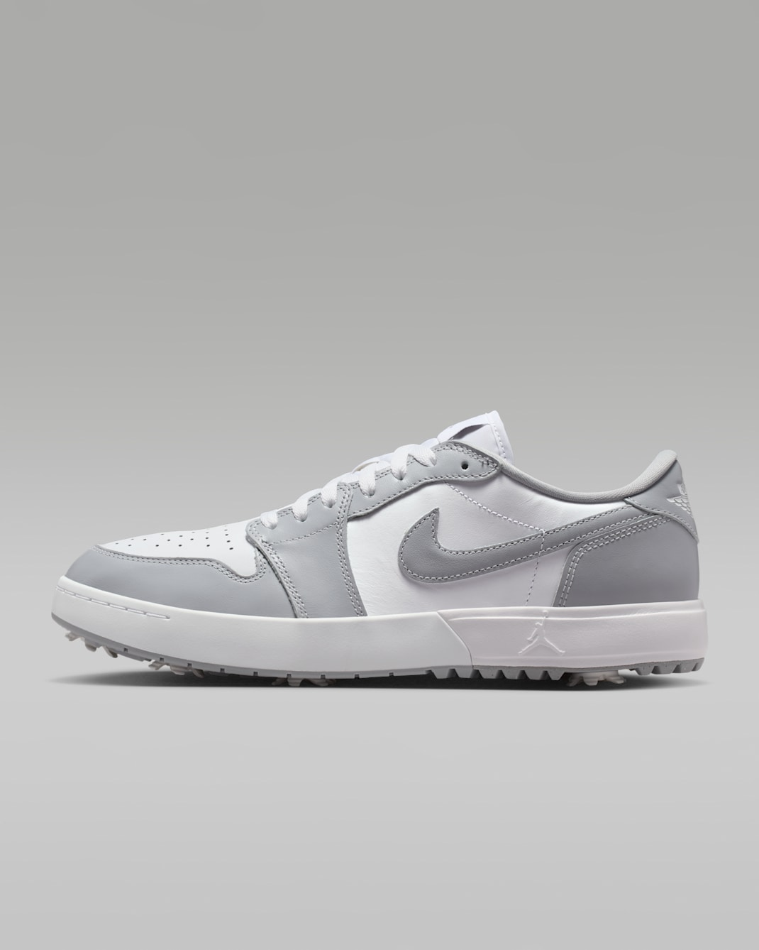 Air Jordan 1 低筒 G Spiked 高爾夫鞋 經典灰白 IQ3417-001