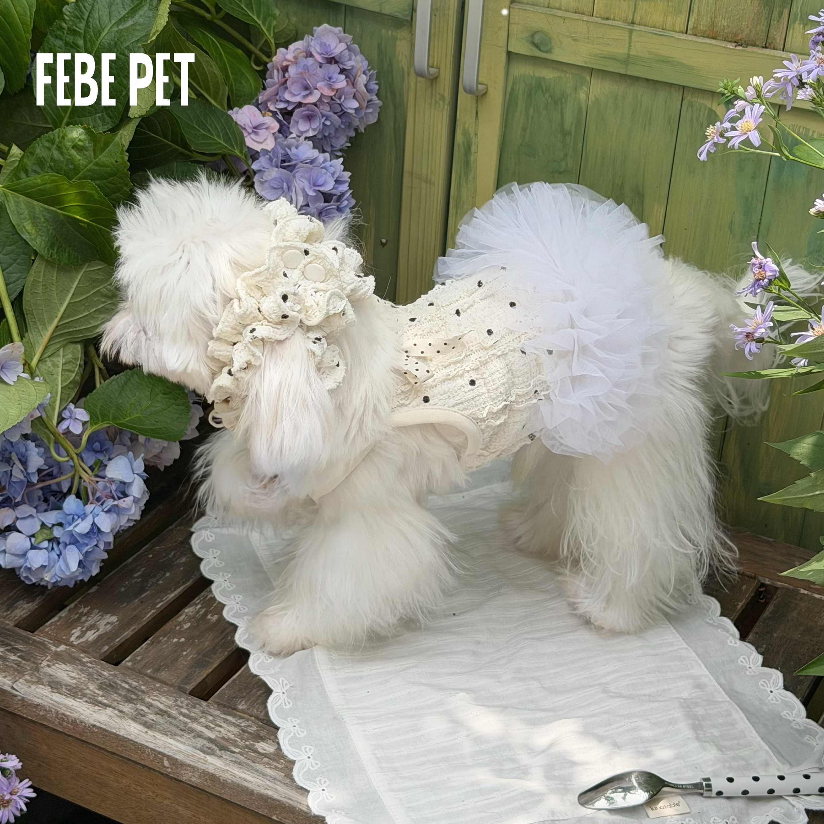 FEBEPET POLKA DOT WALTZ  SKIRT
