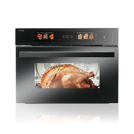 💥New💥 德國寶 German Pool    SGM-5280‧52L‧嵌入式「風火輪」氣炸微蒸烤焗爐‧香港行貨,原廠1年保養‧