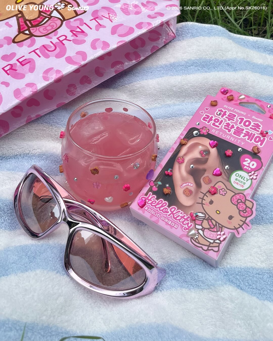【現貨/預購】韓國代購 Returnity HelloKitty 限定版 耳穴貼