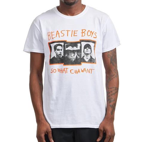 Beastie Boys《So What Cha Want》（T-Shirt）// 白2XL