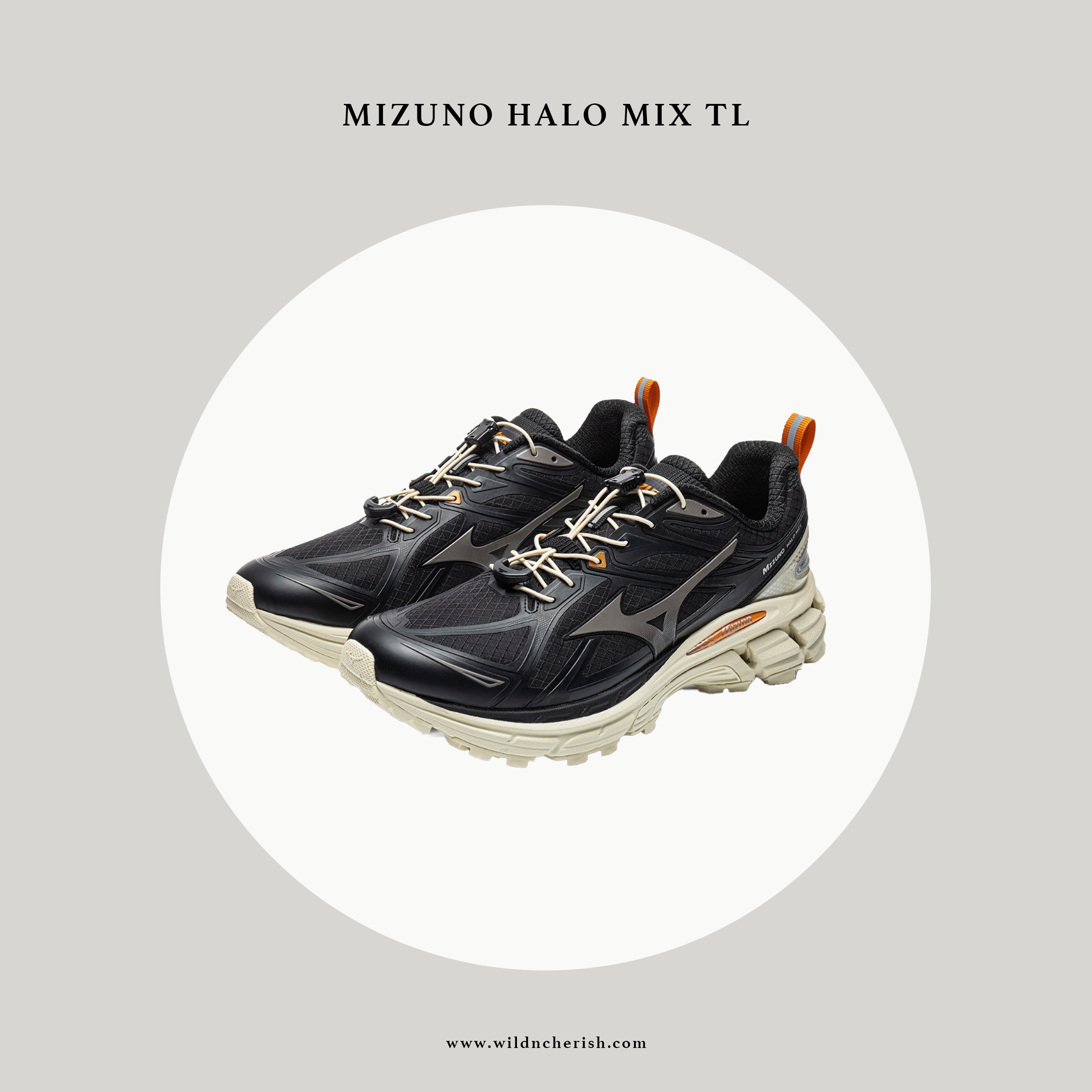 預訂 | Mizuno Halo Mix TL 防潑水 米黑色