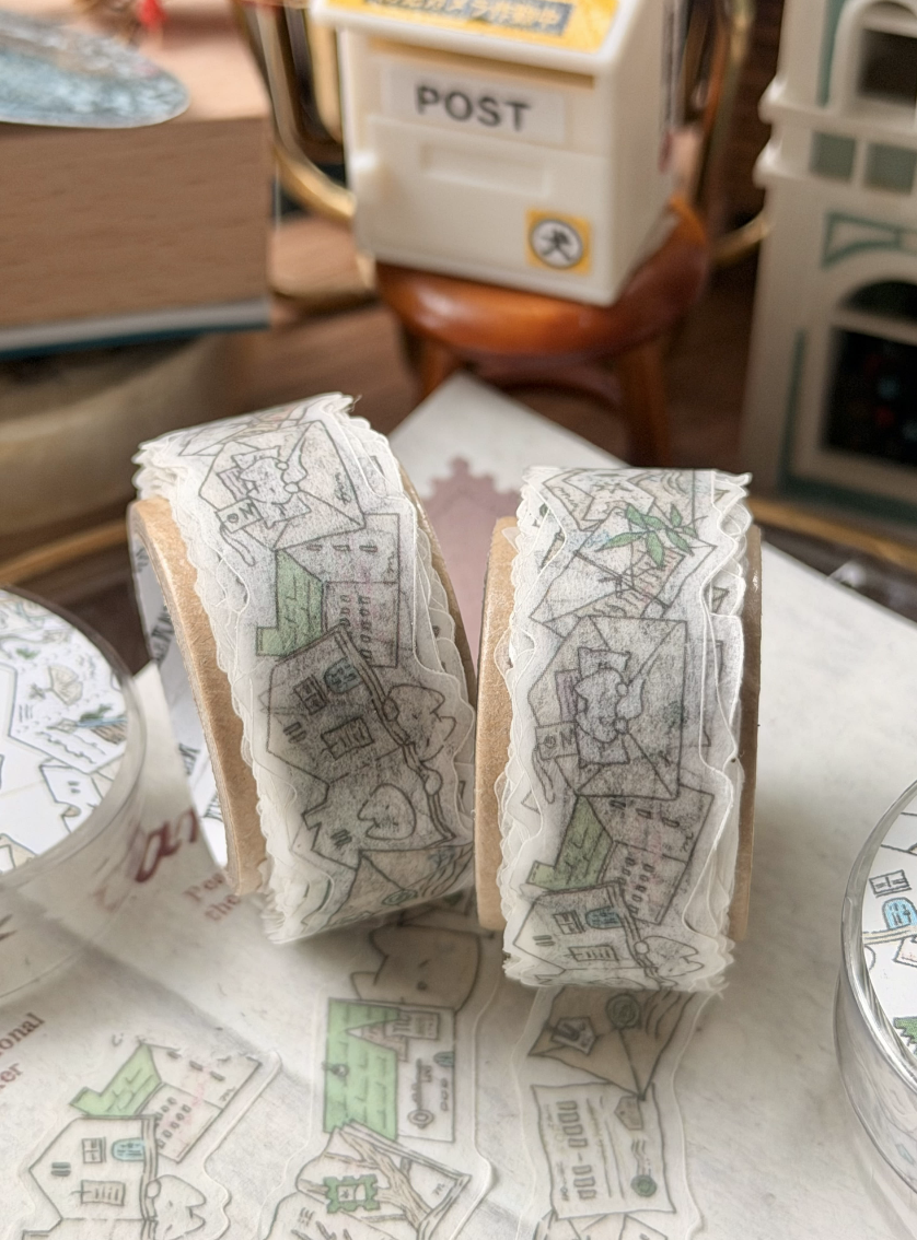 Mewmewbeam | Die-cut masking tape - The Little letter House