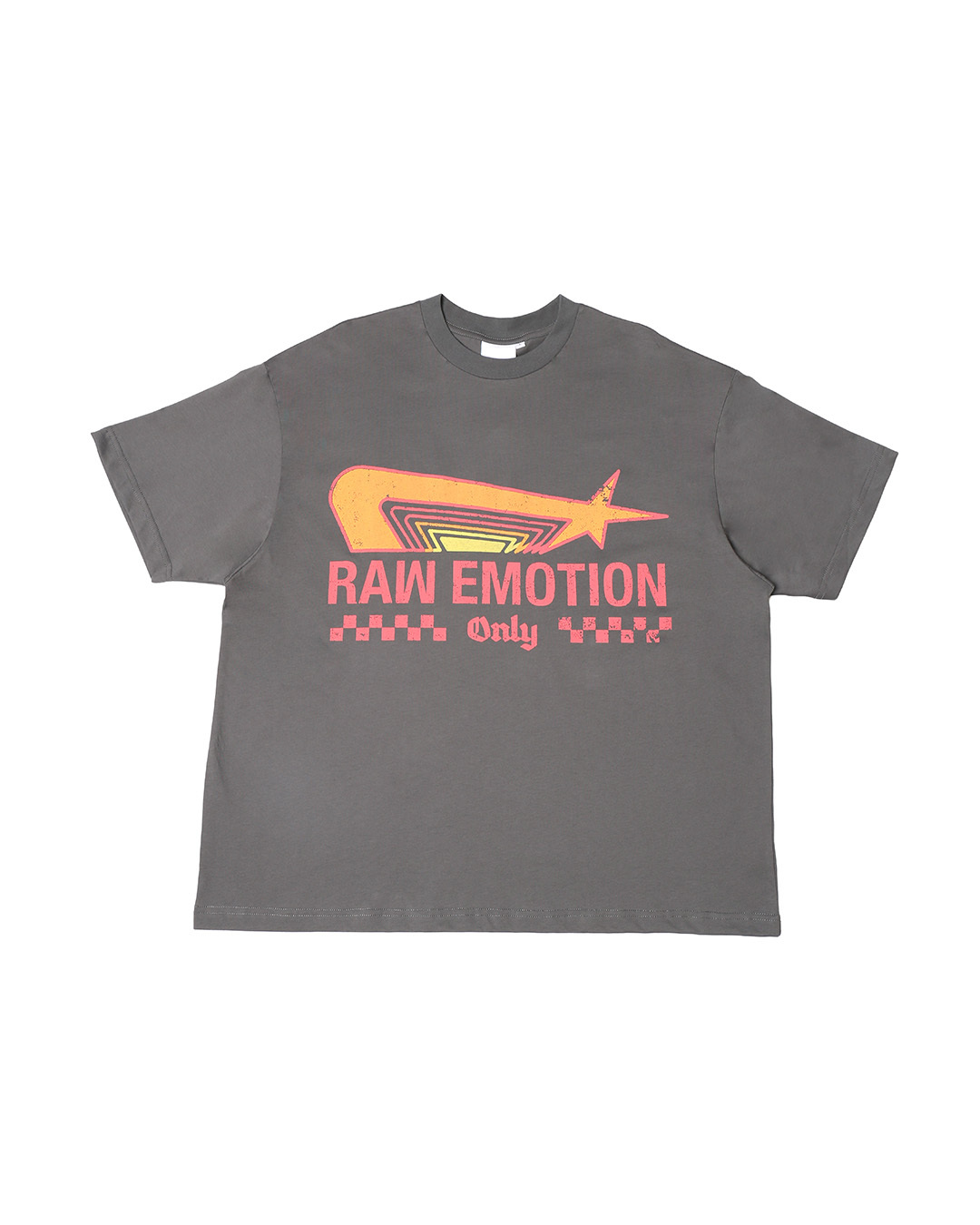 MTA｜RAW Boxy T-Shirt (Dark Gray)