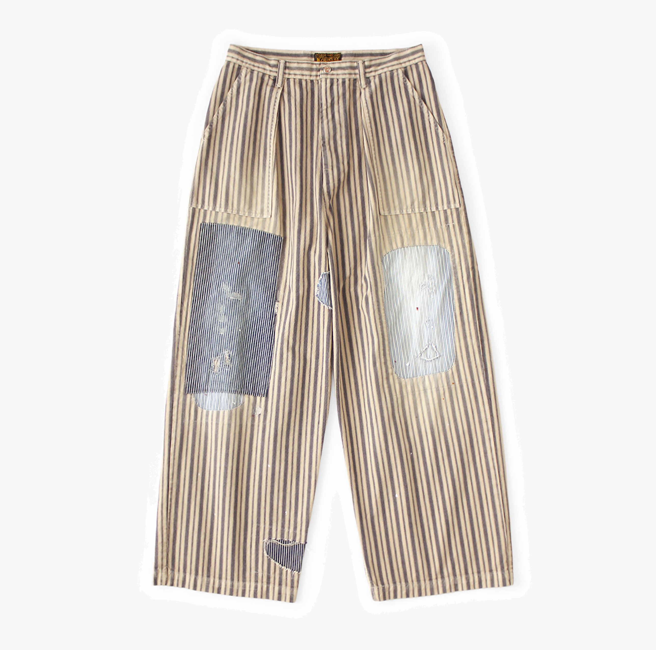 KAPITAL 2026 Dixie Hickory Fatigue Baggy Pants (Rushfield Remake) - PRE ORDER ITEM (預訂中)