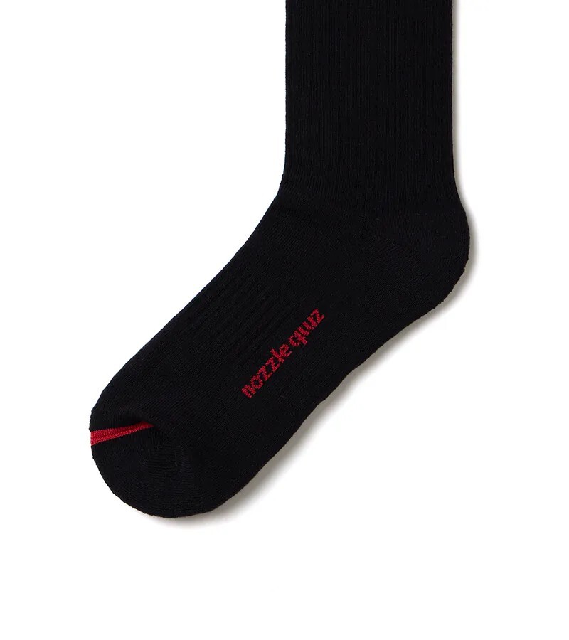 【Focus Store】現貨 Nozzle Quiz Essential Mid "Black" 運動休閒襪 黑色 EC-ESSX03KR