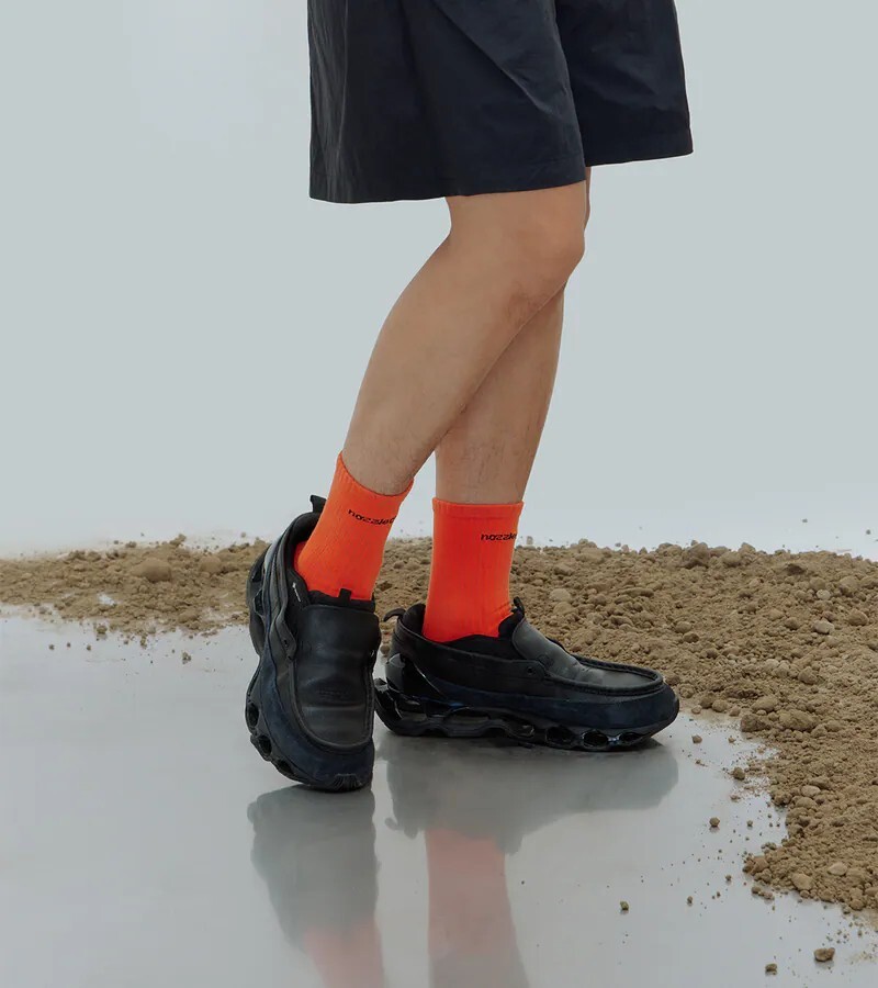 【Focus Store】現貨 Nozzle Quiz Essential casual socks  "Glint Or" 運動休閒襪  爍橘 F1-ESSX02OO