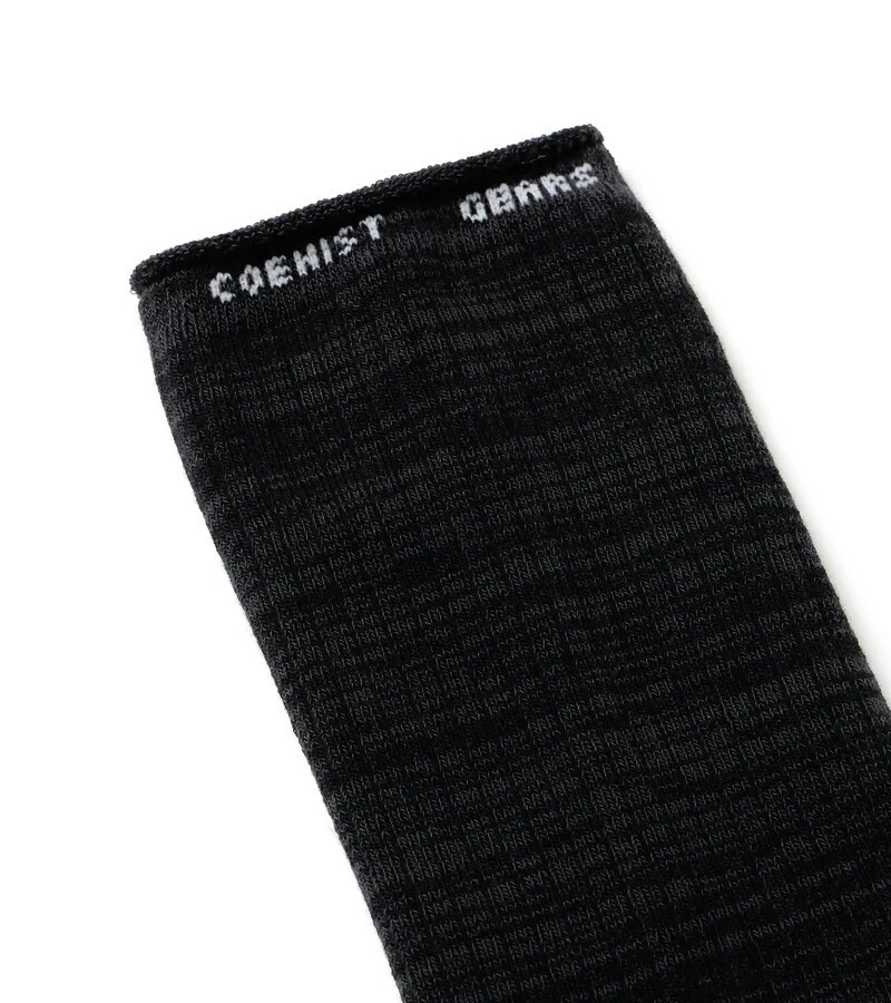 【Focus Store】現貨 Nozzle Quiz Essential Mid "Burst Bk" 運動休閒襪 黑色 F1-ESSX03KS