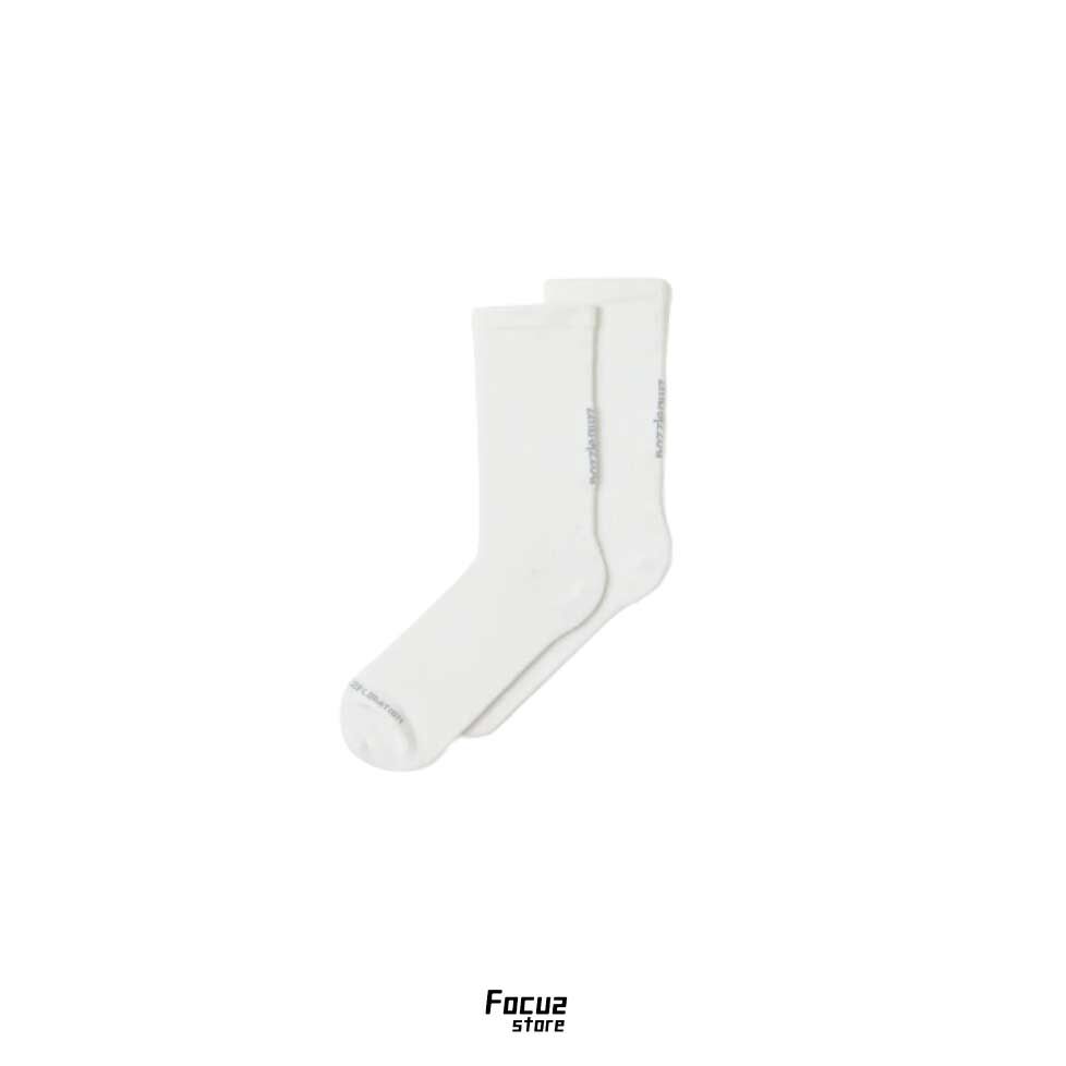【Focus Store】現貨 Nozzle Quiz Essential Tactel® "White" 運動休閒襪 清白 F1-ESSX07WW