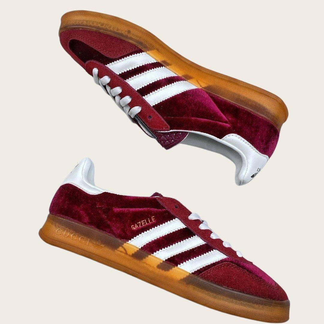 Gucci x adidas Gazelle  聯名鞋