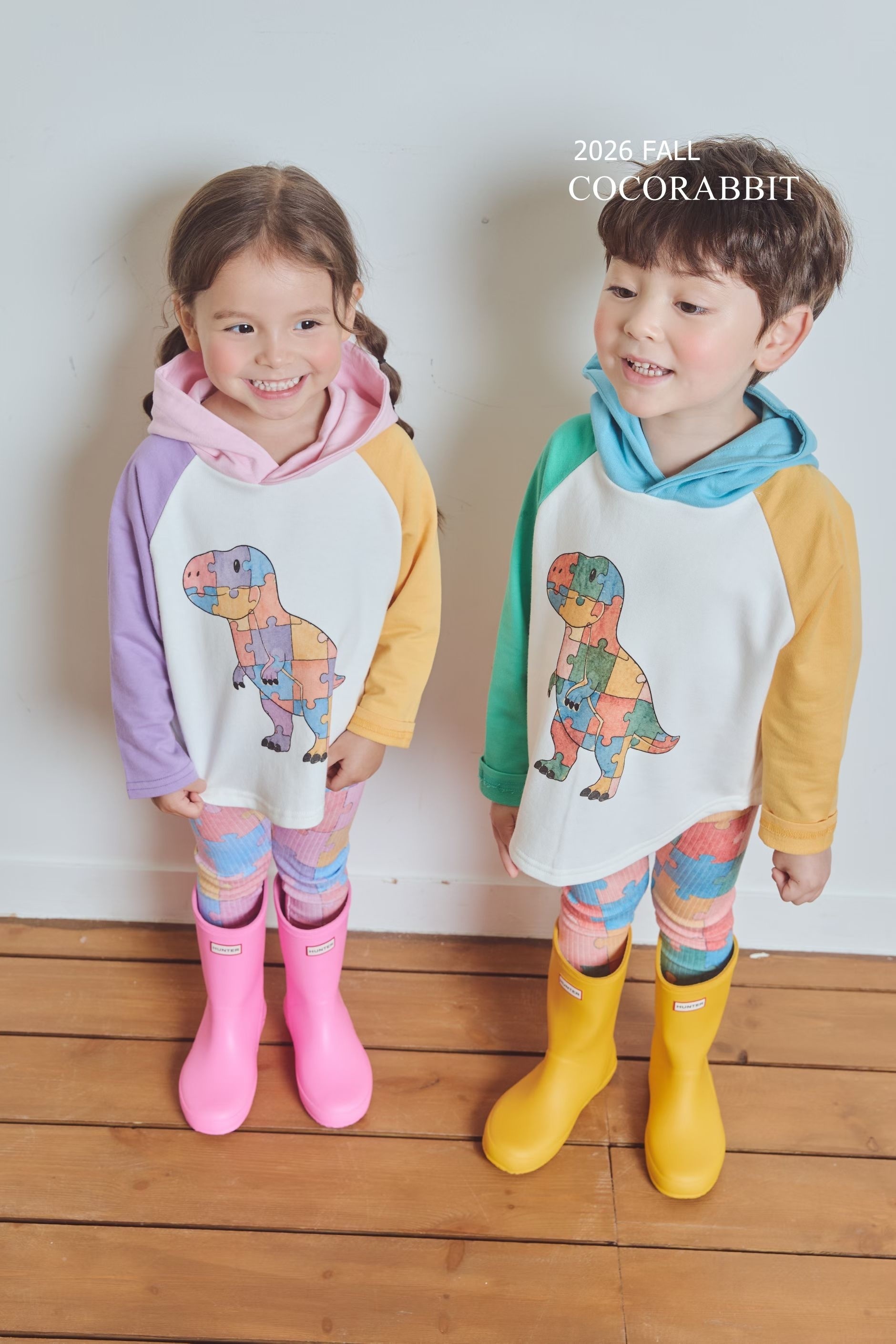 COCO RABBIT Dino Hoodie