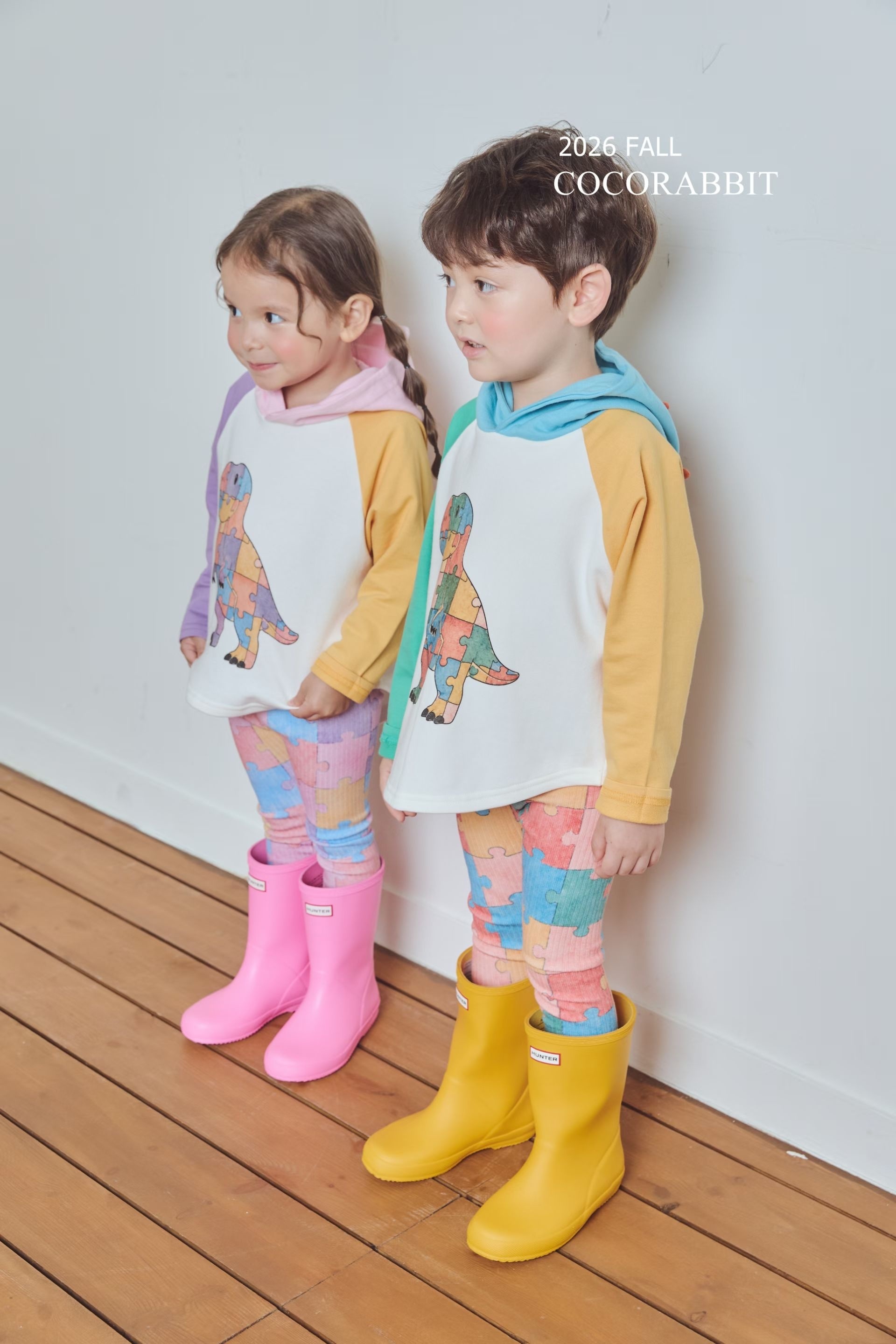 COCO RABBIT Puzzle Leggings