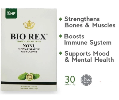 CA260829 - B5-NHF BIO REX® NONI 細胞、重金屬解毒 BIO REX® NONI: Cellular and Heavy Metal Detoxification 30 包 / 盒-EXP:8月27年