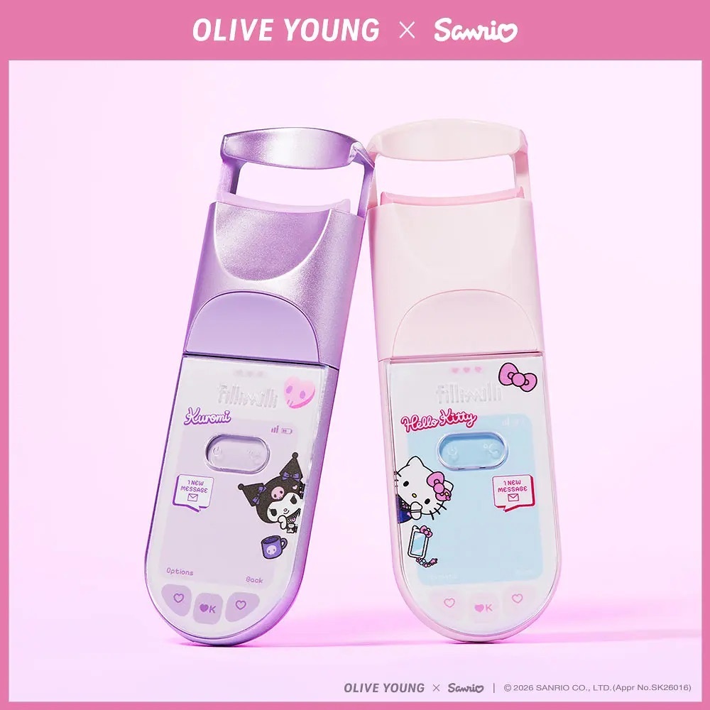fillimilli x Sanrio - Easy Curling Heating Eyelash Curler (22R)