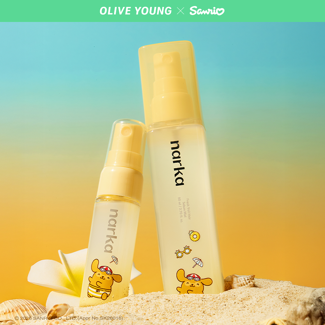 narka x Sanrio - Fresh Veil Hair Sebum MIst