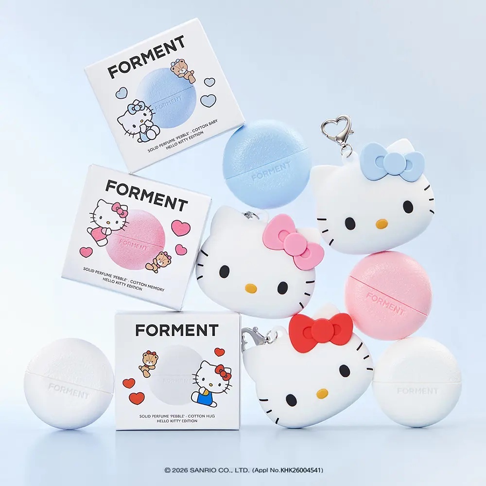 《olive young連線》FORMENT x hello kitty solid perfume