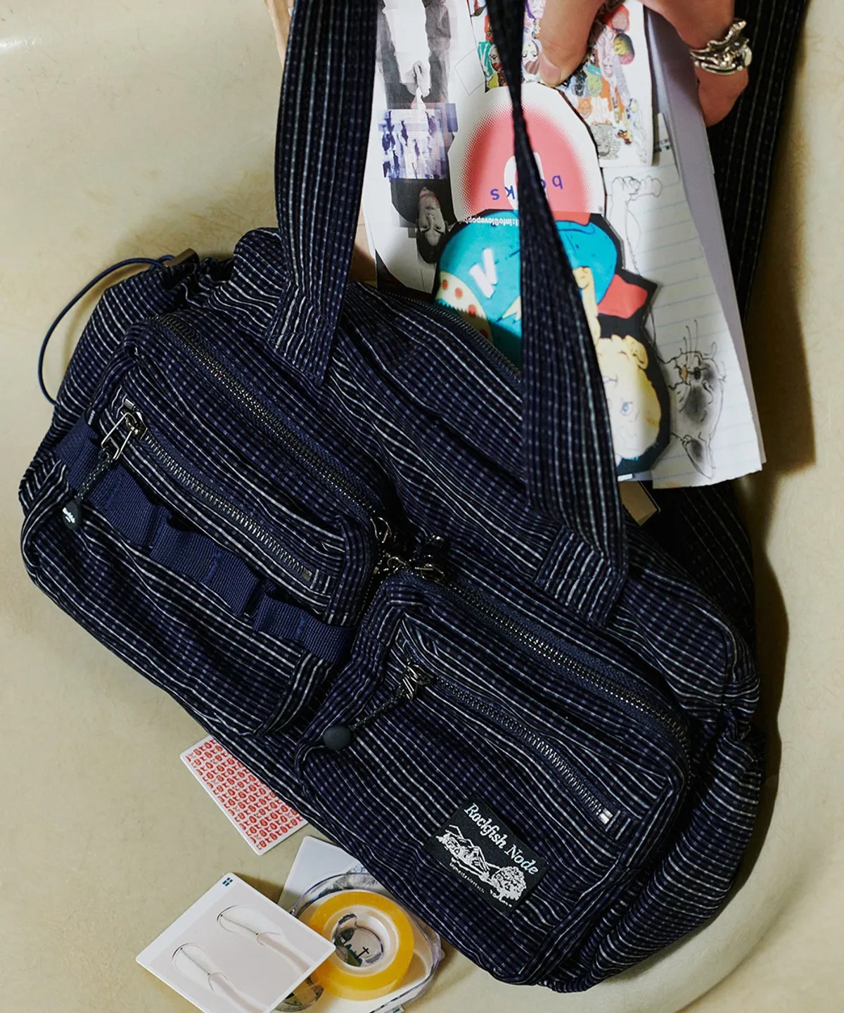 Rockfish Weatherwear CHECK BOWLING BAG