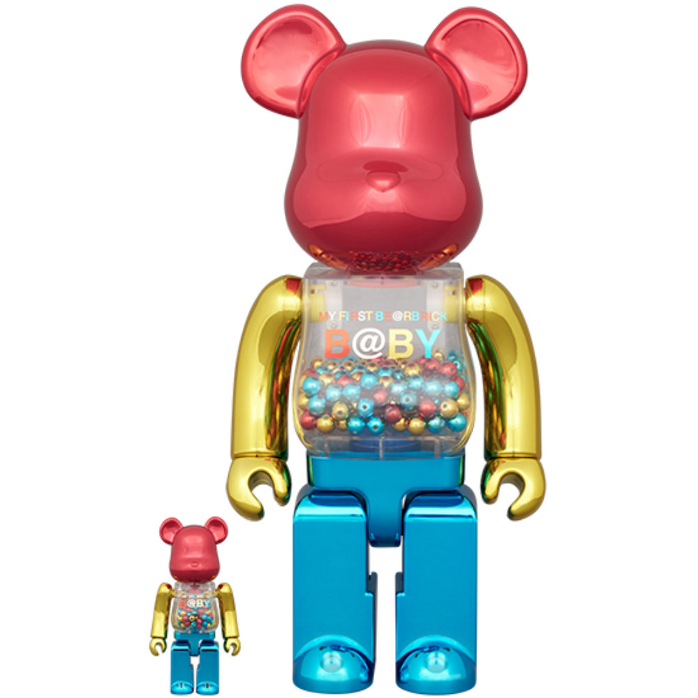 MY FIRST BE@RBRICK MCT COLOR CHROME Ver. 100％ & 400％ / 1000% BE@RBRICK