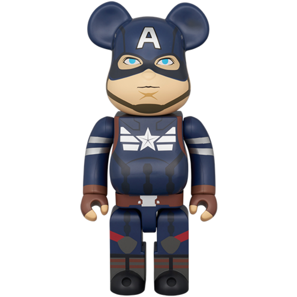 美國隊長 CAPTAIN AMERICA (Winter Soldier Ver.) 400＋100% BE@RBRICK