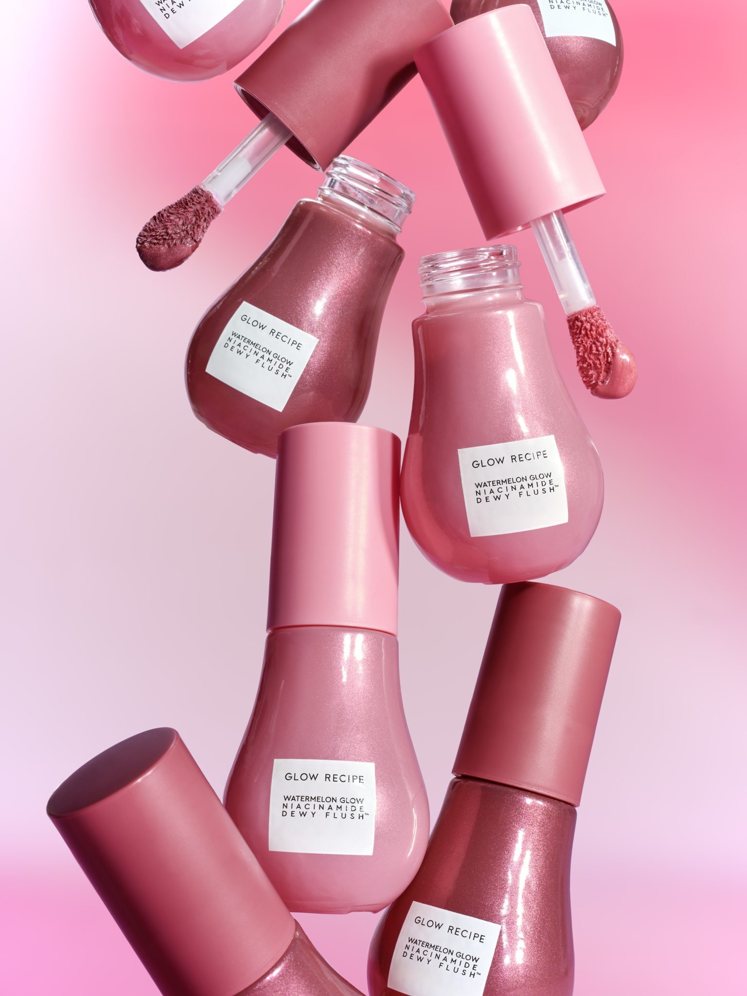 現 貨｜Glow Recipe 亮膚光澤精華胭脂液Watermelon Glow Niacinamide Dewy Flush 1.5ml