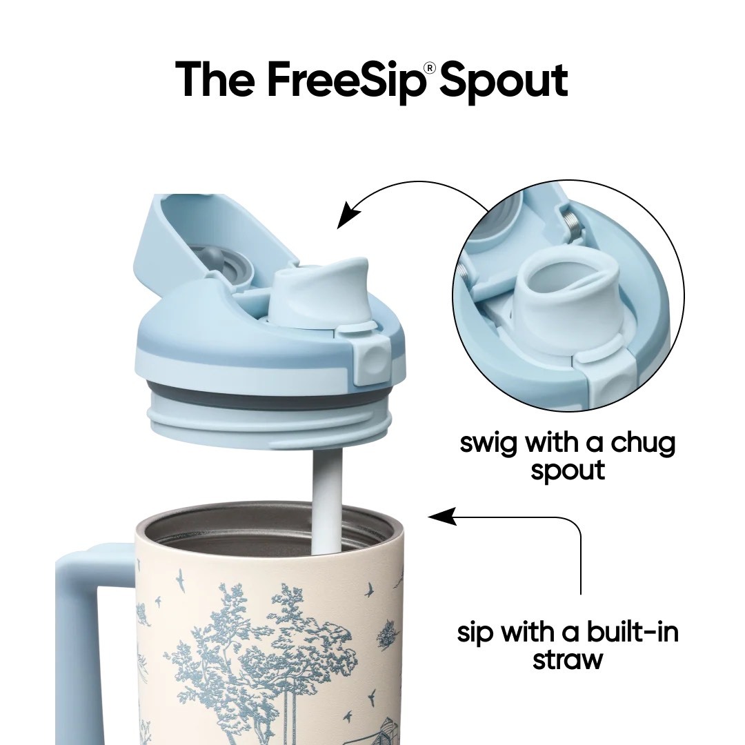 （預購）Owala FreeSip Tumbler 30oz  Toile Be Home