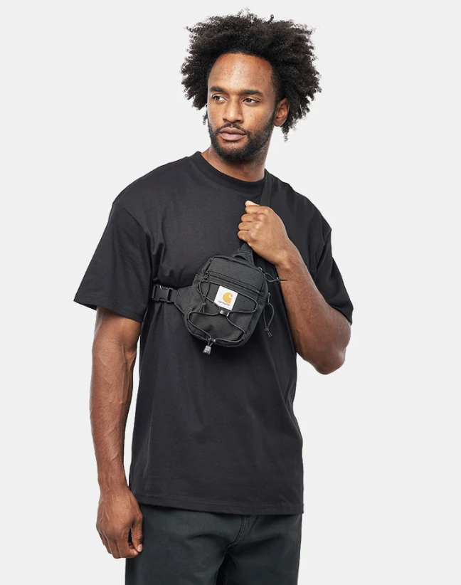 Carhartt WIP Kickflip Shoulder Bag- Black