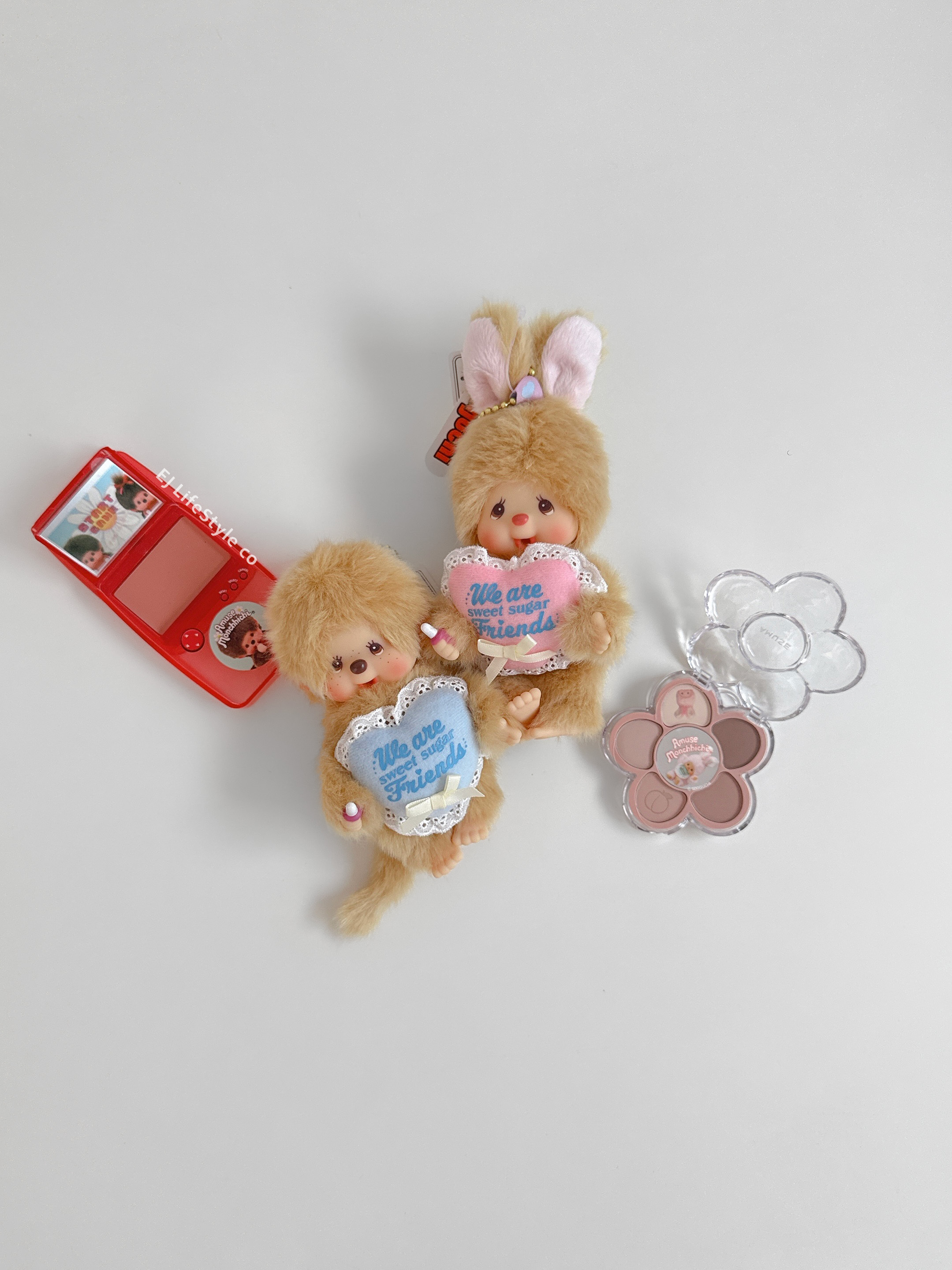 🇯🇵 MONCHHICHI 夢奇奇 蒙奇奇 Sweet Sugar Friends 甜蜜糖霜系列 淺棕 吊飾 / 現貨