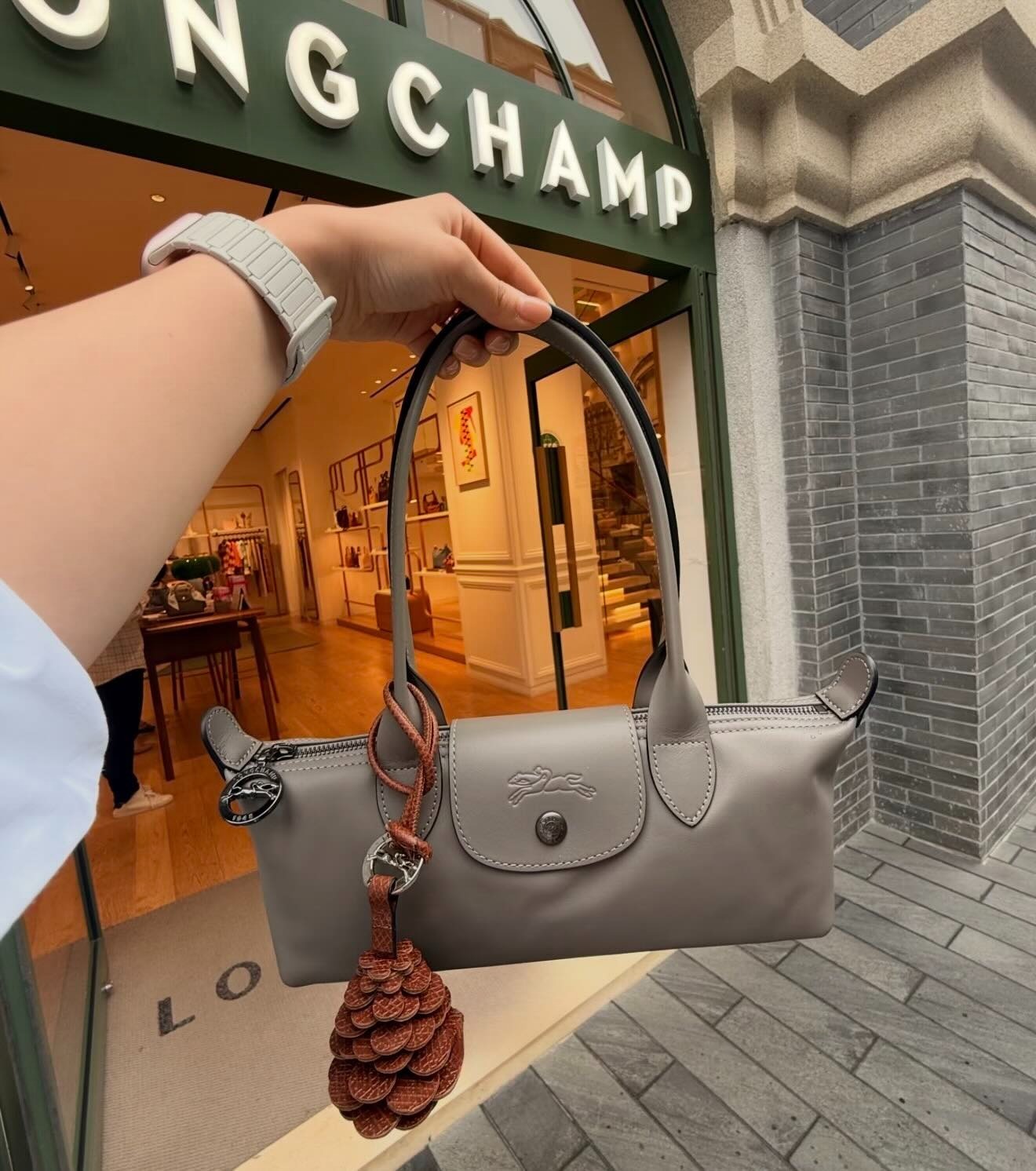 Longchamp Le Pliage Xtra S 法棍包