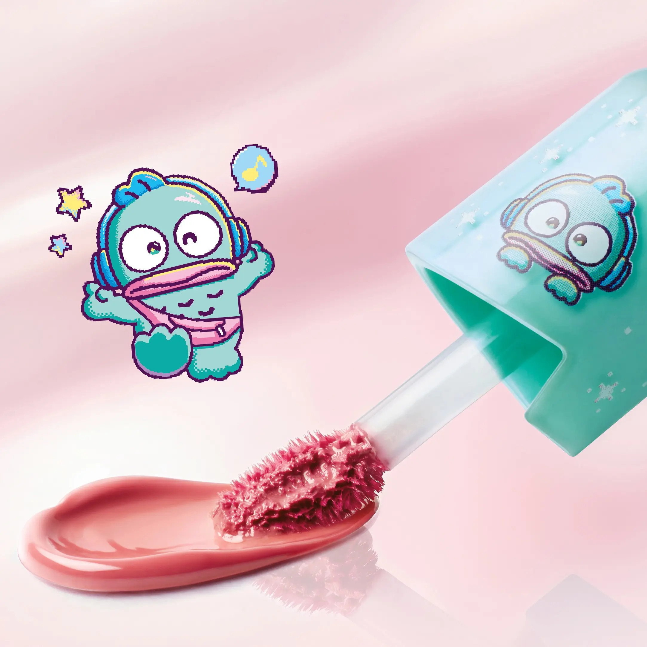 現貨 l Hince x Sanrio Raw Glow Gel Tint Mini 2ml 迷你光澤水感鏡面啫喱唇釉