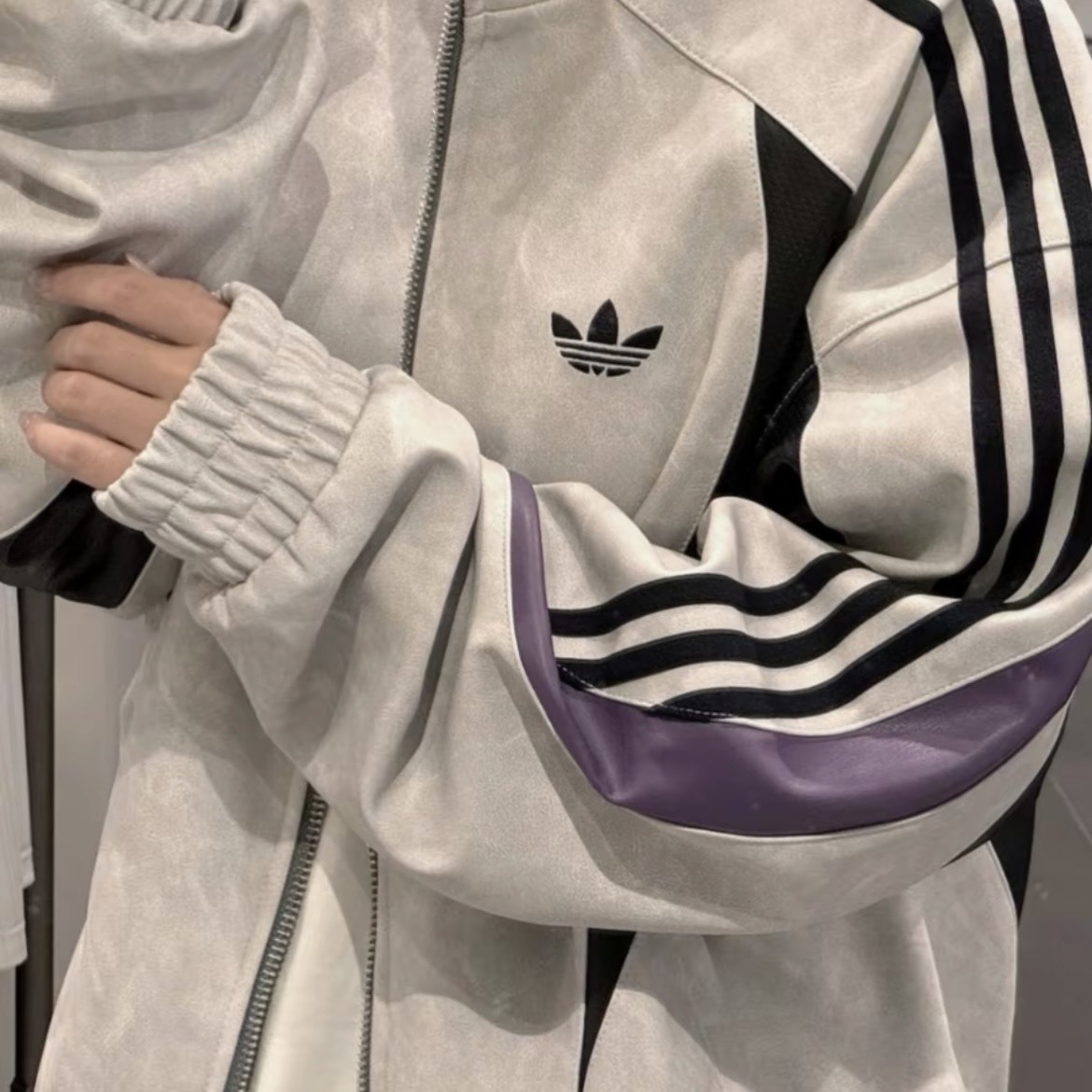 【代購】adidas Originals STREET 三線休閒運動長袖外套 男款