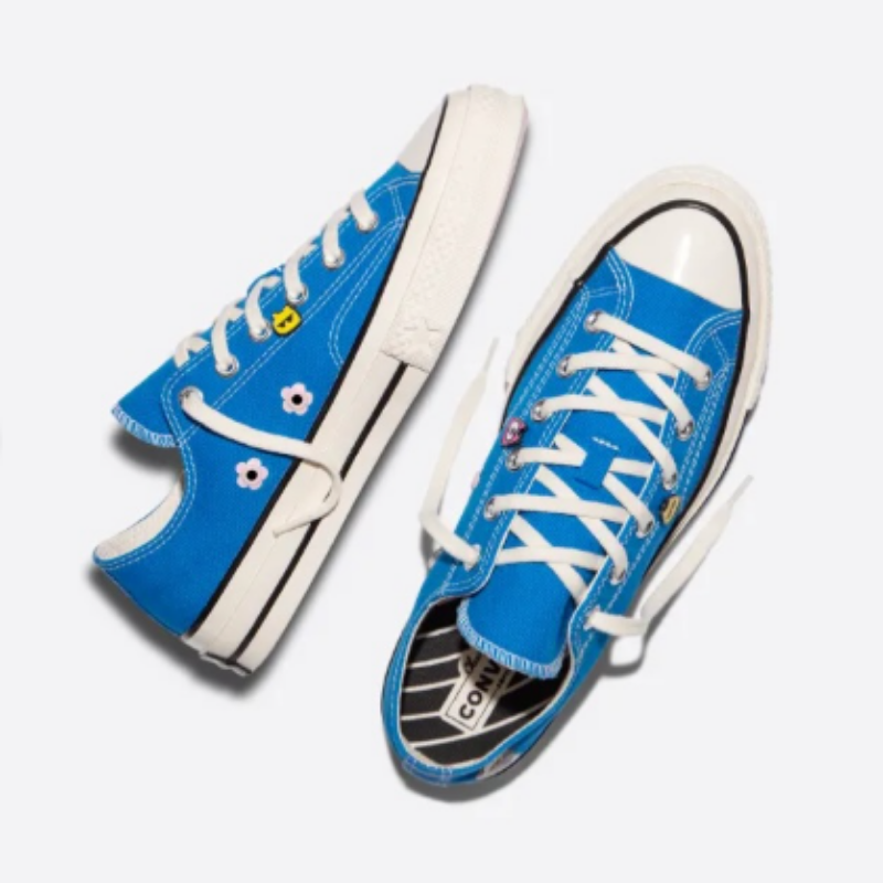 【代購】Converse × IPX × 權志龍G-DRAGON CHUCK 70X ZO&FRIENDS 聯名帆布鞋 男女同款 藍色