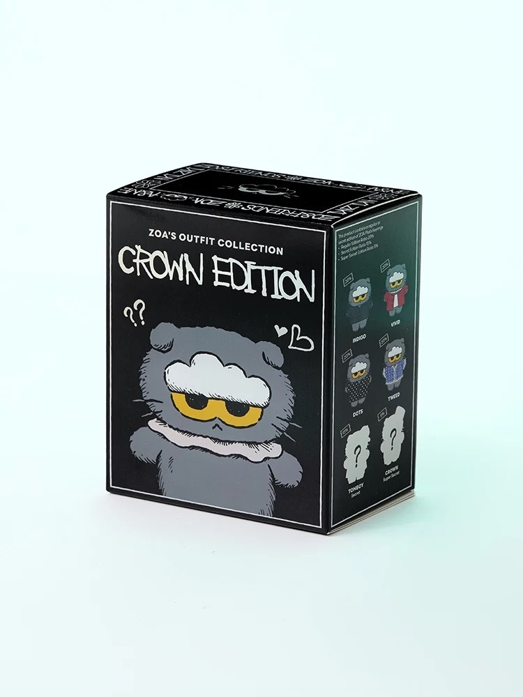 ZO&FRIENDS CROWN EDITION 毛絨鑰匙圈 吊飾 盲盒 G-DRAGON GD 權志龍 貓咪 ZOA / 現貨
