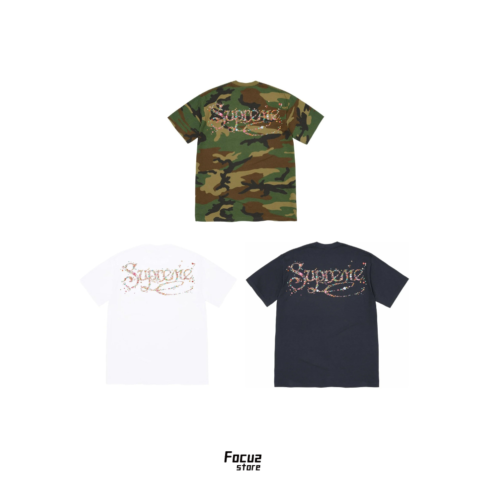 【Focus Store】現貨 Supreme FW26 Week1 Gems Tee 三色 寶石短袖