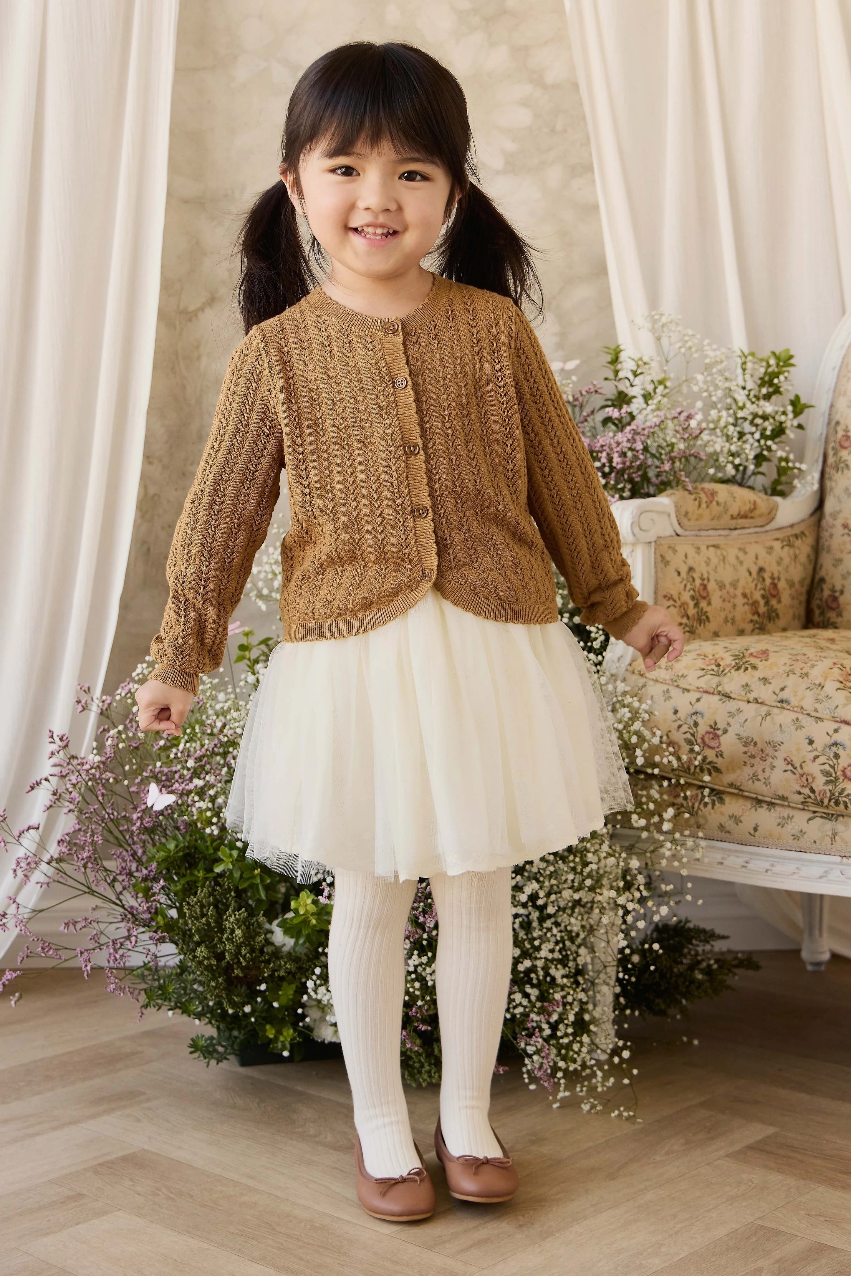 【預購】JAMIE KAY - Maxine Knitted Cardigan（Antique Bronze）