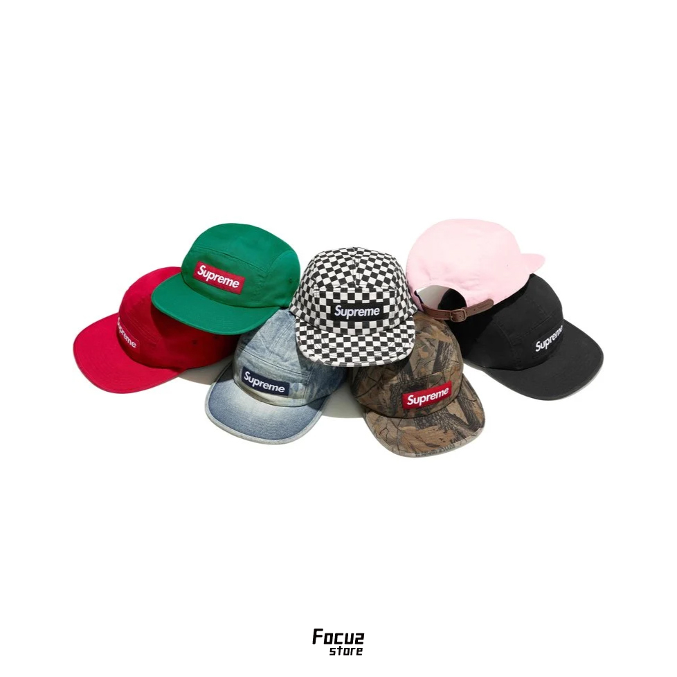 【Focus Store】現貨秒發 Supreme FW26 Week1 Washed Chino Twill Camp Cap 五分割帽