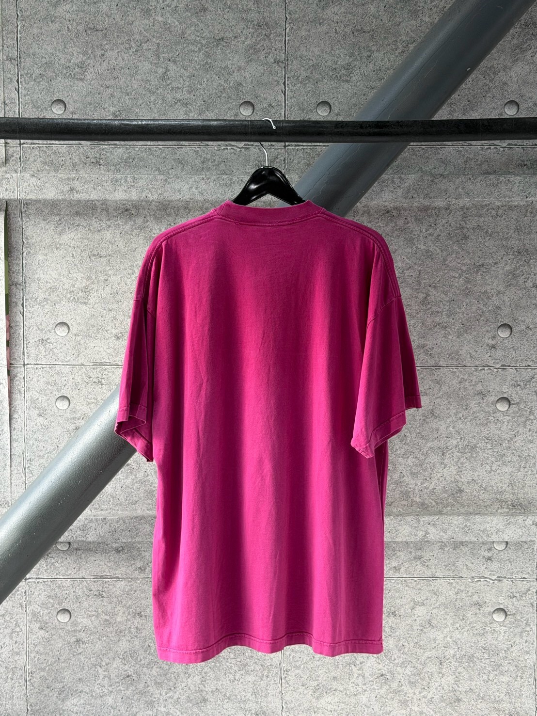 Balenciaga Paris France 紅邊刺繡字母Logo 短袖 T