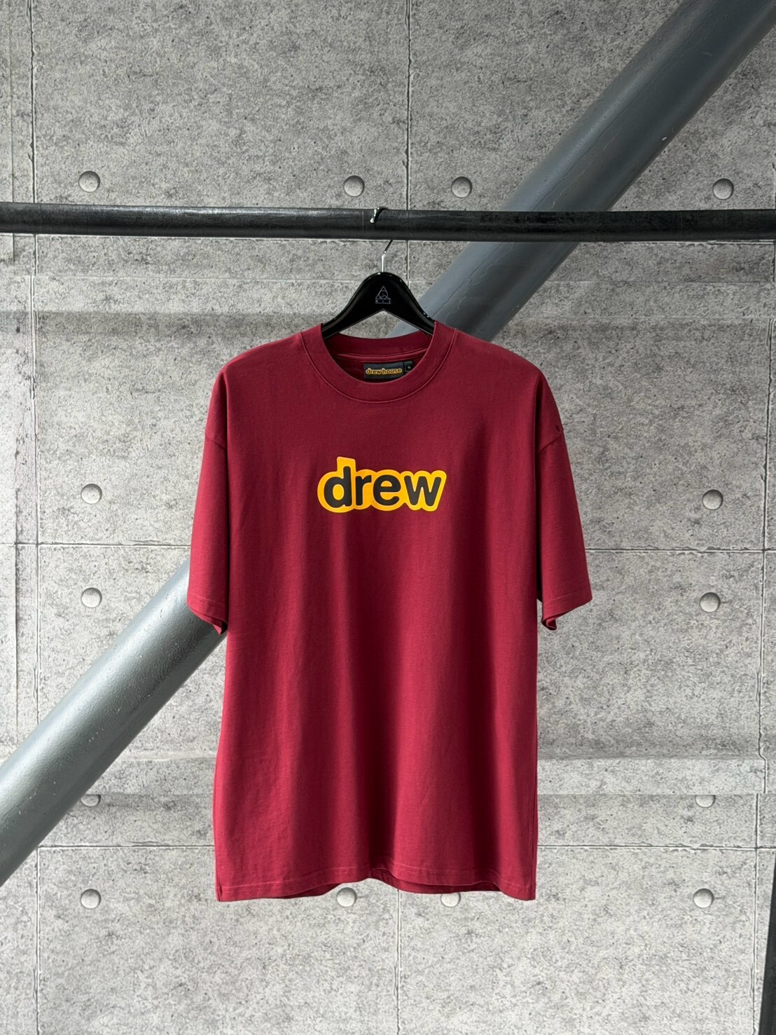 Drew House 酒紅 字母印花Logo 短袖T