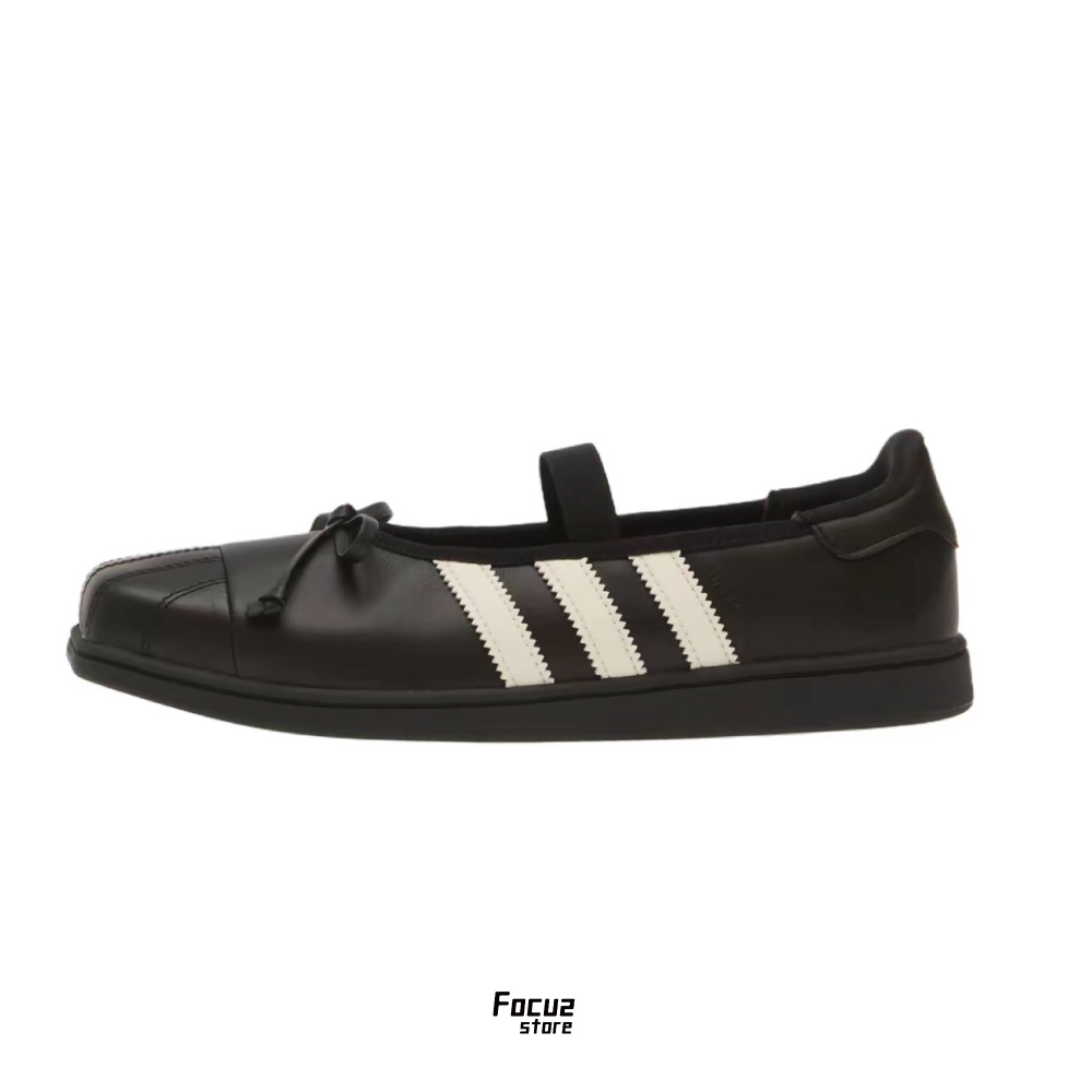 【Focus Store】預購 Jennie x Adidas Originals Superstar Sq Ballet "Black" 黑色 瑪莉珍鞋 芭蕾舞鞋 LB3787